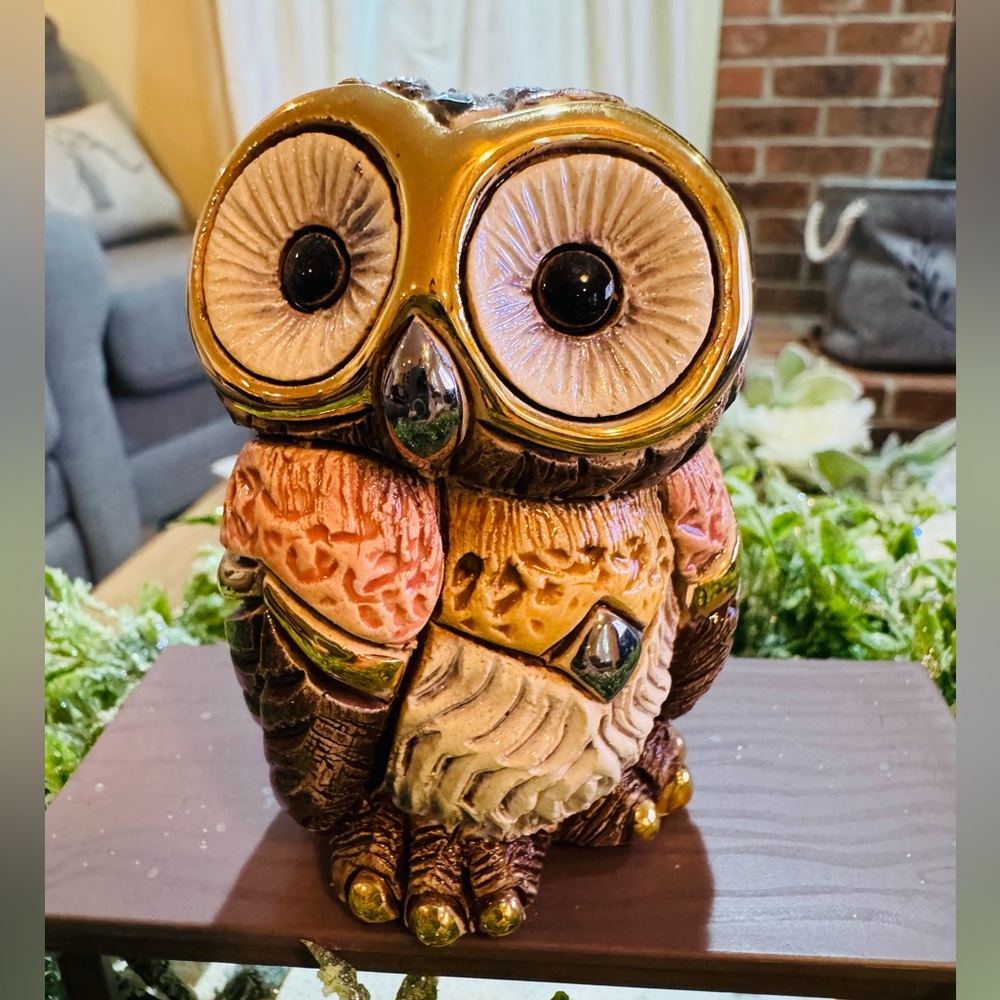 DeRosa Rinconada Family Collection #F383 'Baby Eastern Owl'